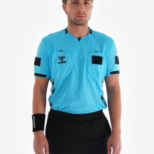 HUMMEL TFF HAKEM MAÇ FORMASI MAVİ-KISA KOL