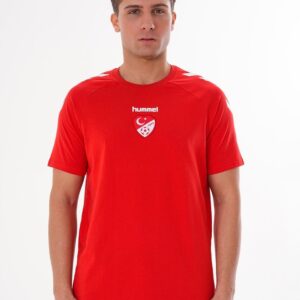 HUMMEL TFF HAKEM ANTRENMAN T-SHIRT KIRMIZI