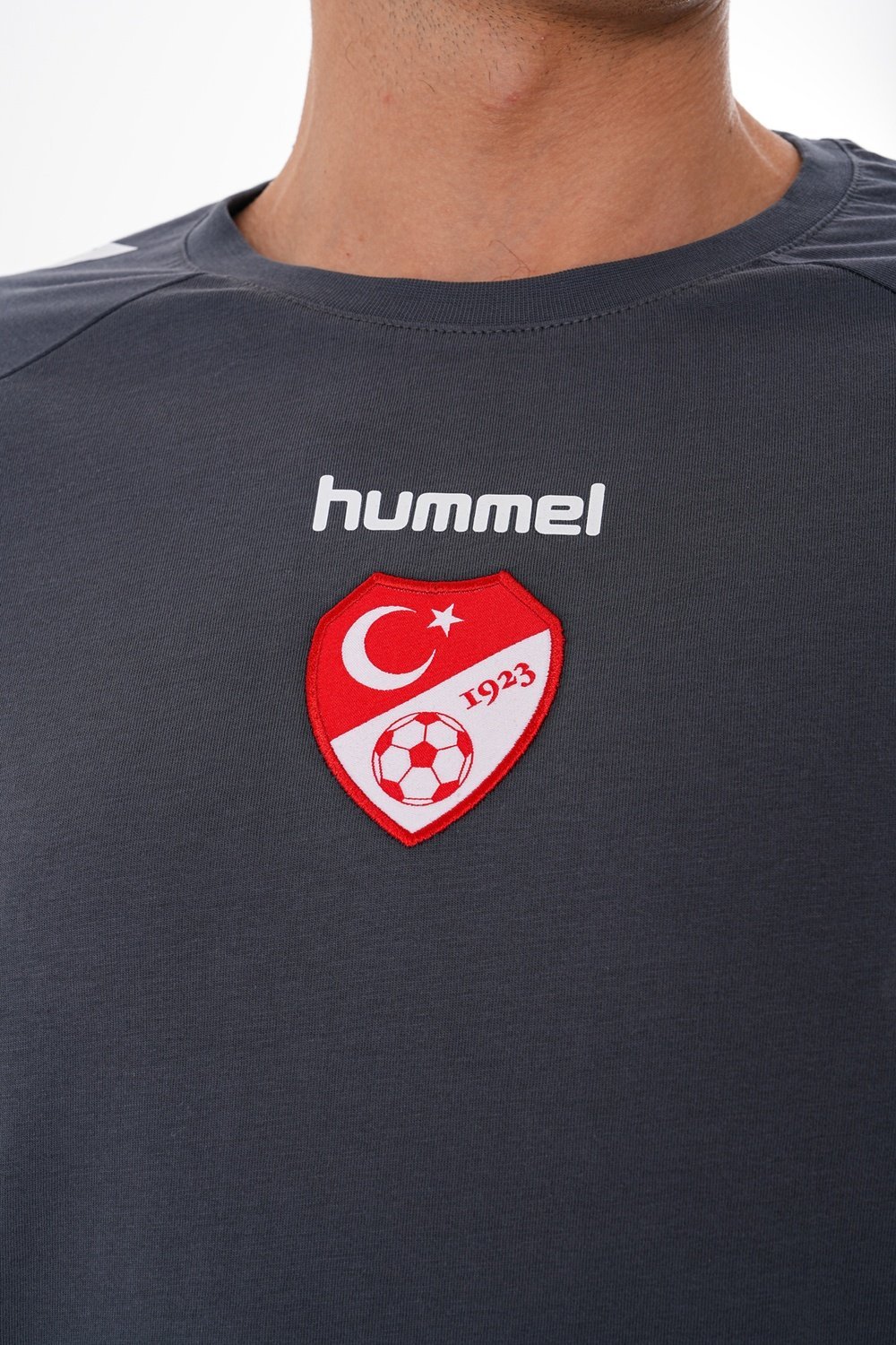 HUMMEL TFF HAKEM ANTRENMAN T-SHIRT ANTRASİT - Görsel 4