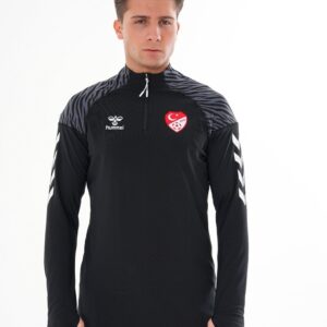 HUMMEL TFF HAKEM ANTRENMAN EŞOFMAN ÜSTÜ SİYAH