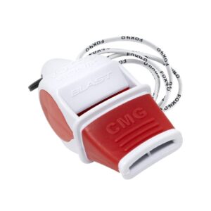 Fox40 9203 Sonik Blast Safety Cmg İpli Düdük Beyaz-Kırmızı