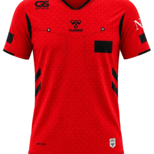 2026-2027 HUMMEL HAKEM MAÇ FORMASI KIRMIZI - KISA KOL