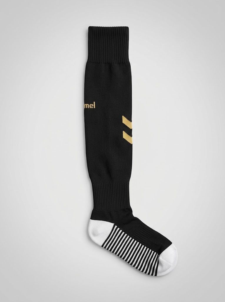 Hummel TFF Hakem Maç Çorabı Si̇yah-Gold - Görsel 2