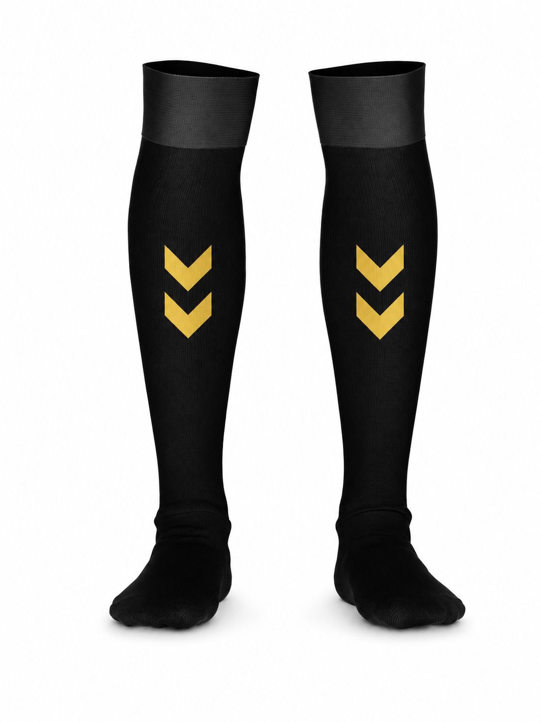 Hummel TFF Hakem Maç Çorabı Si̇yah-Gold